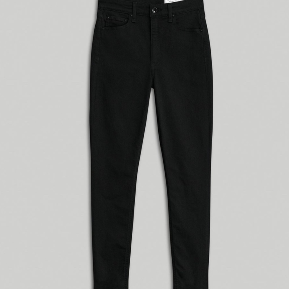 Rag & Bone Nina jeans skinny black NWT size 26 $195 rag and bone denim